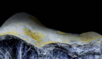 Sample of blue asbestos