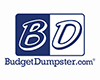 budget dumpster logo