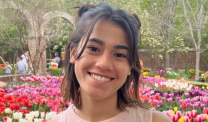 Scholarship winner Catalina Valdez
