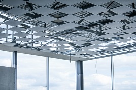 Ceiling tile installation