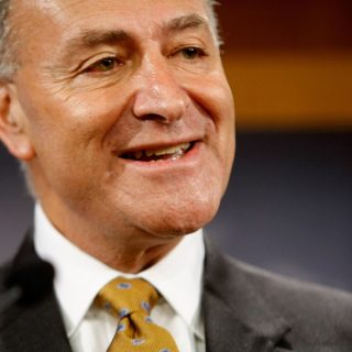 U.S. Sen. Charles Schumer of New York stands against FACT Act