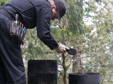 Chimney sweep