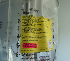 Chemotherapy drugs in IV