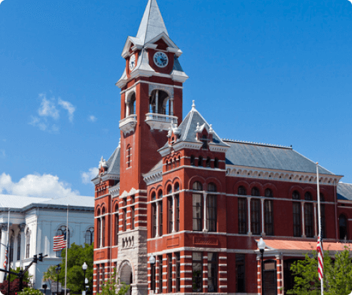 New Hanover County Courthouse in Wilmington, North Carolina.