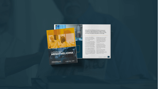 A preview of the mesothelioma guide provided by The Mesothelioma Center