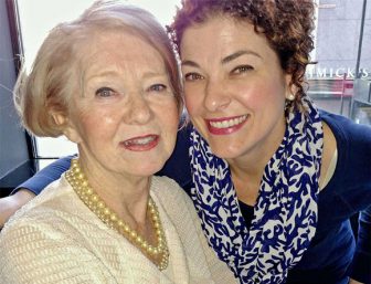 Diana Saunders with daughter Rowena
