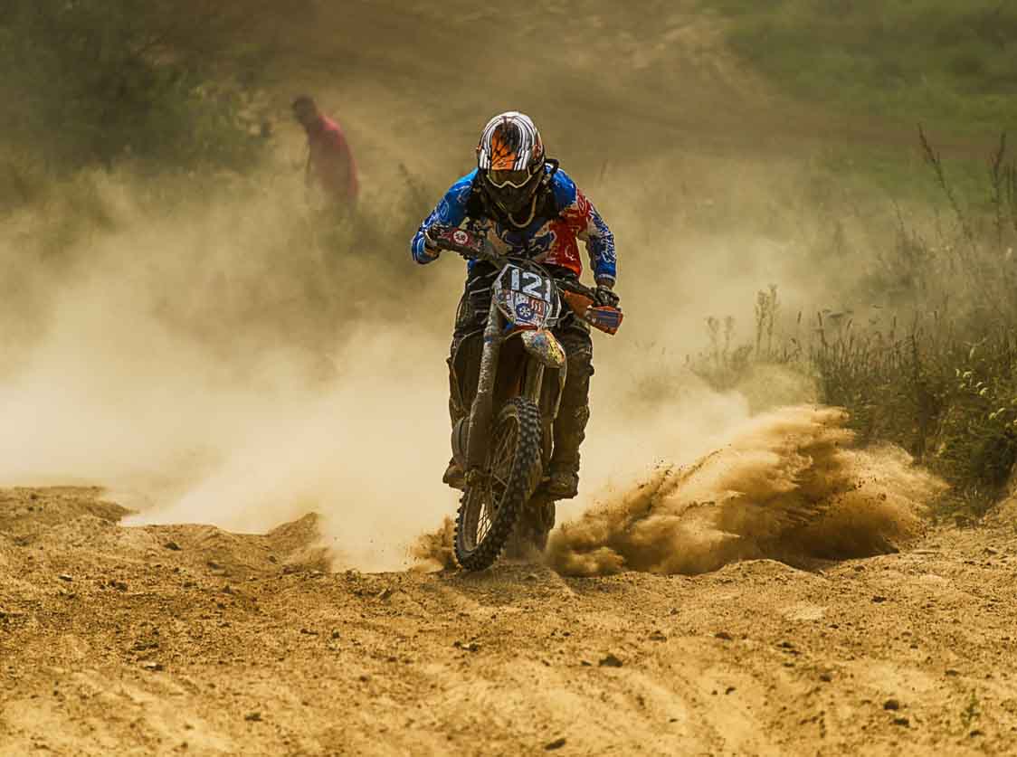 Dirt bike rider