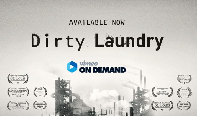 'Dirty Laundry' logo