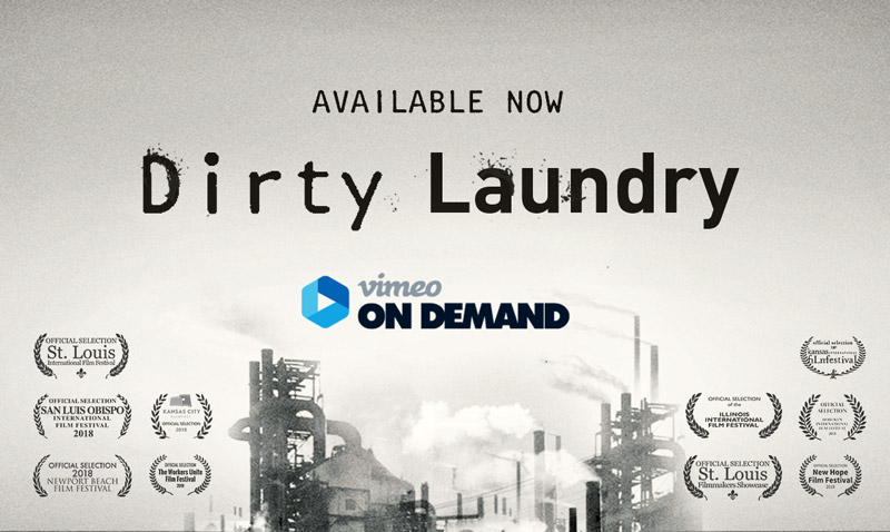 'Dirty Laundry' logo