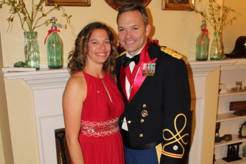 Colonel Doug Thomas and wife Tiffany