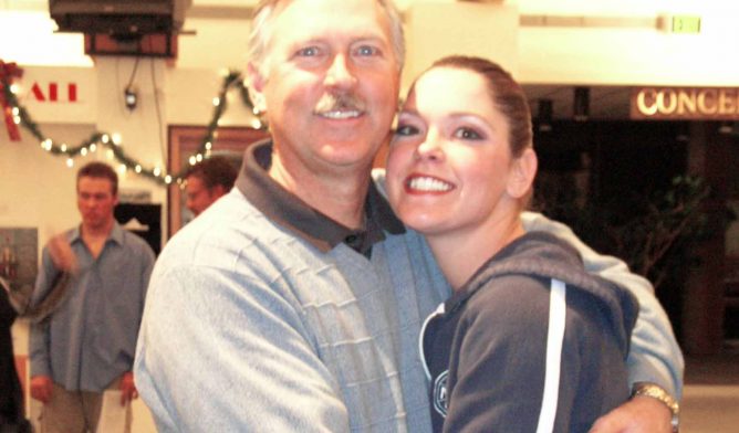 Duane Bunkowske with daughter Melanie Cruse