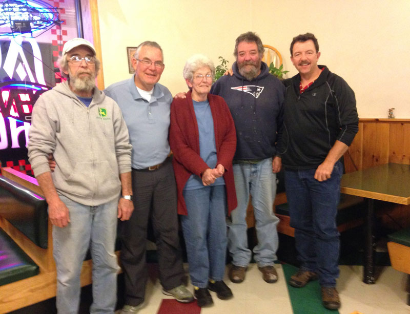 Mesothelioma survivor Emily Ward with her brothers