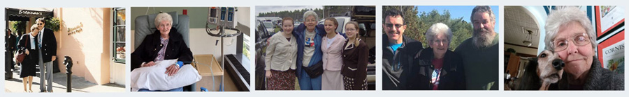 Mesothelioma survivor Emily Ward's family photos