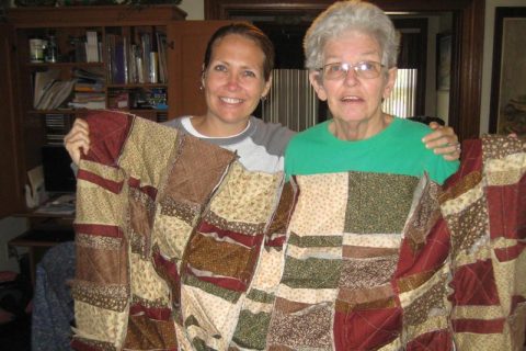 Emily Ward (right) with sister-in-law Bethany Lyle