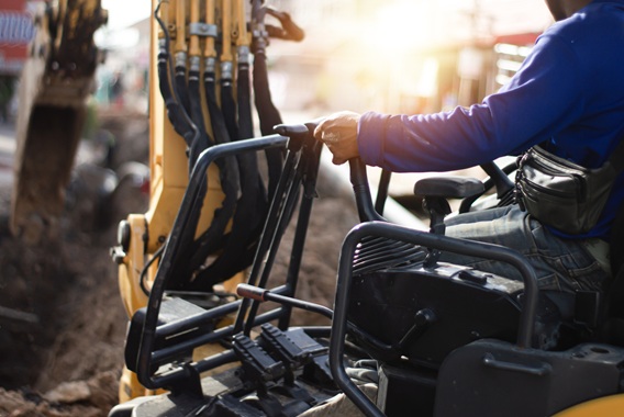 excavator driver