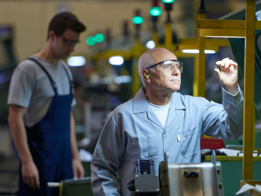 Factory workers