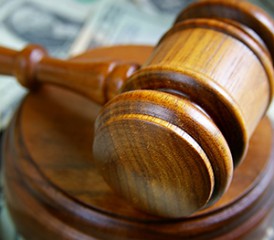 Wooden gavel