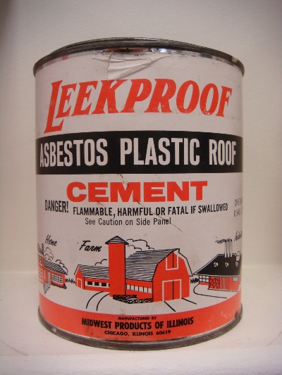 Farmers asbestos plastic roof cement