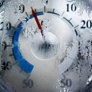 Frozen Thermometer
