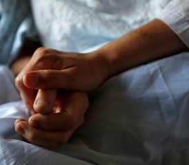 Hands holding each other