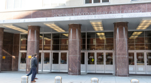 Government Accountability Office Building in Washington D.C.