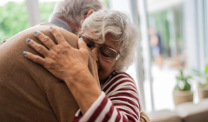 Family caregiver offers her loved one with mesothelioma support