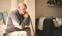 Mesothelioma patient experiencing loneliness