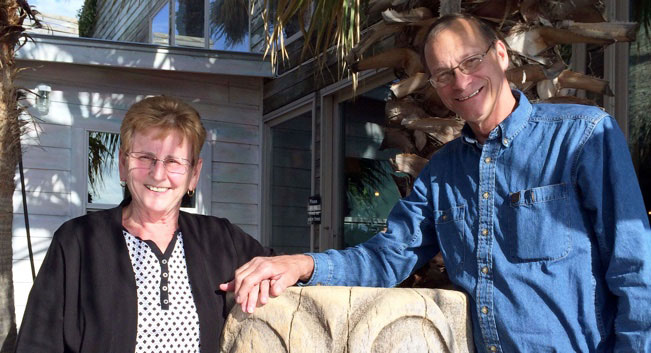 Walter Merth and wife Lee enjoy traveling as much as possible and spending time with family.