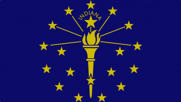 Indiana State Flag