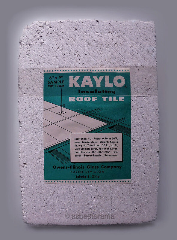 Kaylo insulating roof tile.