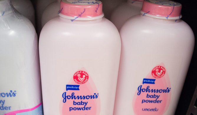 johnsons baby powder