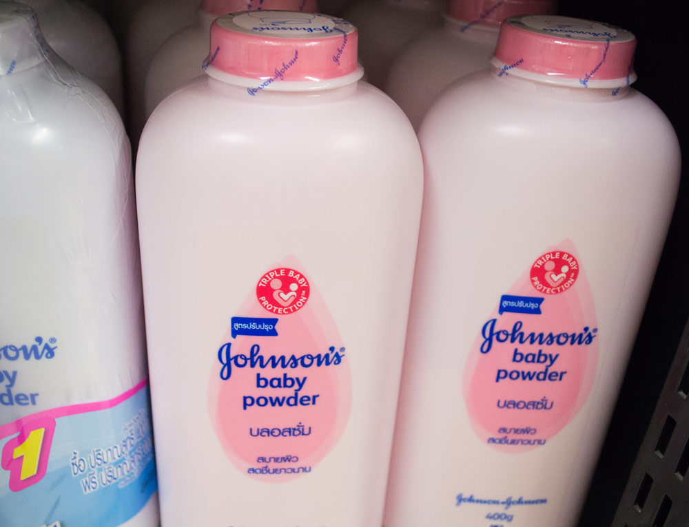 johnsons baby powder