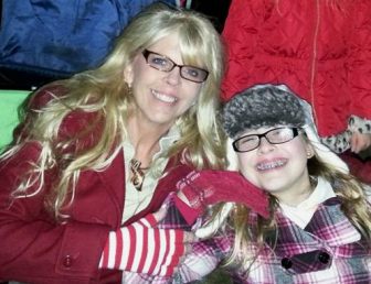 Karen Frantz with her daughter