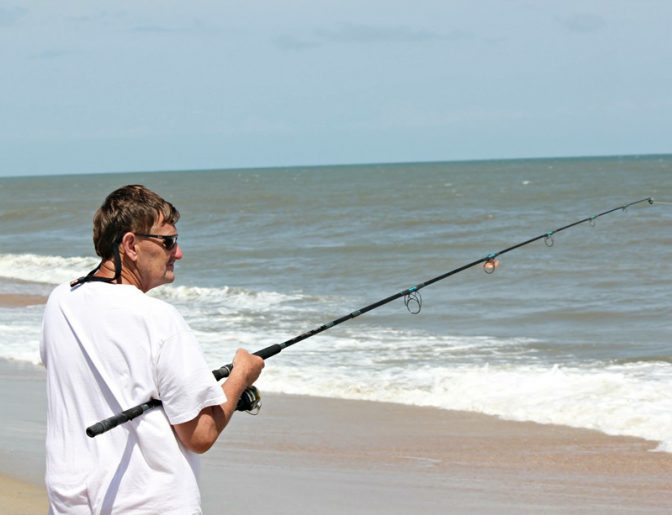 Lannie Chitwood fishing