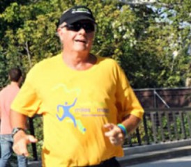 Larry Davis races in Miles for Meso