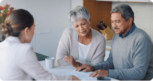 lawyer assists elderly couple