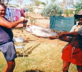 Lorraine Kember's Husband and His Catch