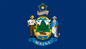 Maine State Flag