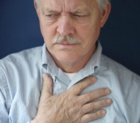 Man With Mesothelioma Chest Pain