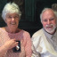 UK mesothelioma survivor Mavis Nye with her husband Ray