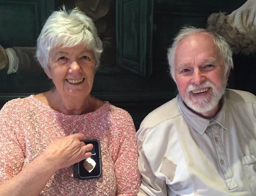 UK mesothelioma survivor Mavis Nye with her husband Ray UK mesothelioma survivor Mavis Nye with her husband Ray
