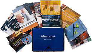 Contents of Asbestos.com's mesothelioma packet