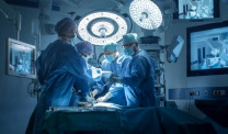 Surgeons in operating room