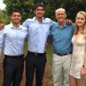 Australian mesothelioma survivor Mike T. and his family