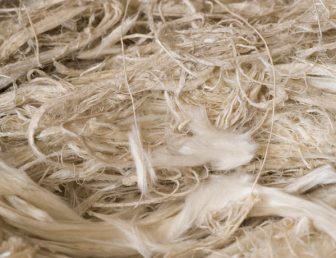 Natural asbestos fibers
