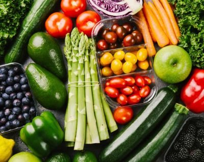Nutritional fruits and vegetables