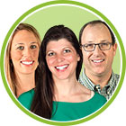 Headshots of patient advocates at The Mesothelioma Center