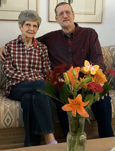 Mesothelioma Survivor Pete K. and his wife, Pat