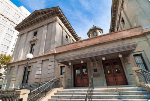 Pioneer Courthouse in Portland, Oregon