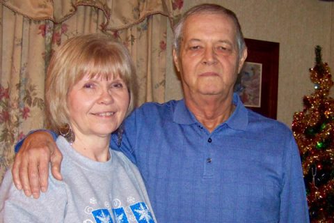 Randy Boudreaux with wife Jeanette